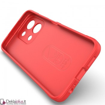 Magic Shield guminis dėklas su kameros apsauga - raudonas (Xiaomi Redmi 15C 4G) Magic Shield guminis dėklas su kameros apsauga - raudonas (Xiaomi Redmi 15C 4G)